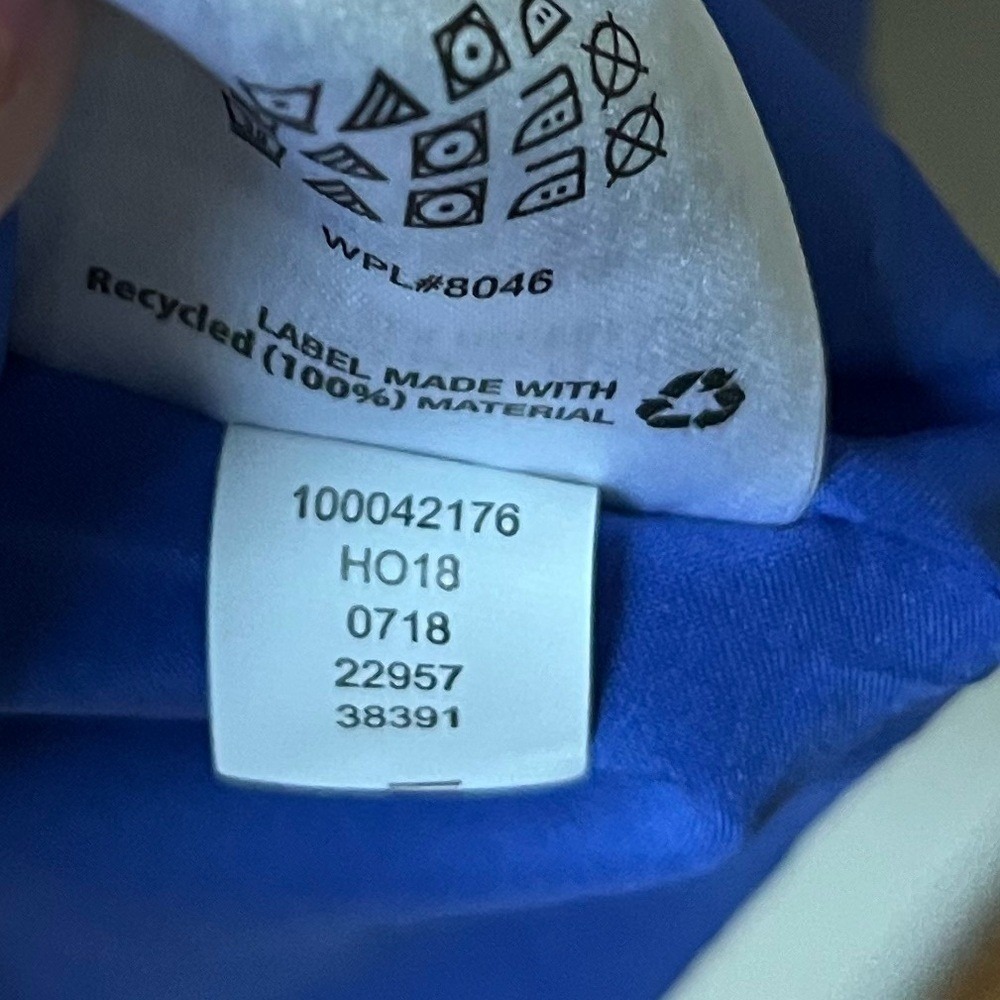 Bar III Cobalt Blue Ruffle Sleeve Shift Dress Womens 10 Cocktail Career NWT - Picture 10 of 14